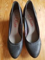 Schuhe Gr.42 von s.Oliver - schwarz - ANSCHAUEN - wie NEU Sachsen - Grimma Vorschau