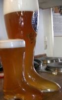 Bierstiefel, Weizenstiefel, großer Bier Stiefel, Topzustand Baden-Württemberg - Pfalzgrafenweiler Vorschau