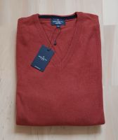 NEU! Hackett London Merino Wolle Kaschmir V Pullover XXL rot red Sachsen - Haselbachtal Vorschau