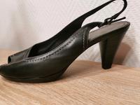 Bonita Peeptoes Leder Schwarz 40 Brandenburg - Blankenfelde Vorschau