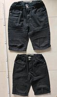 2 getragene kurze Jeans, Schwarz, Gr. 164/ S Brandenburg - Finsterwalde Vorschau