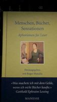 Menschen, Bücher, Sensationen.  Aphorismen für Leser Stuttgart - Sillenbuch Vorschau