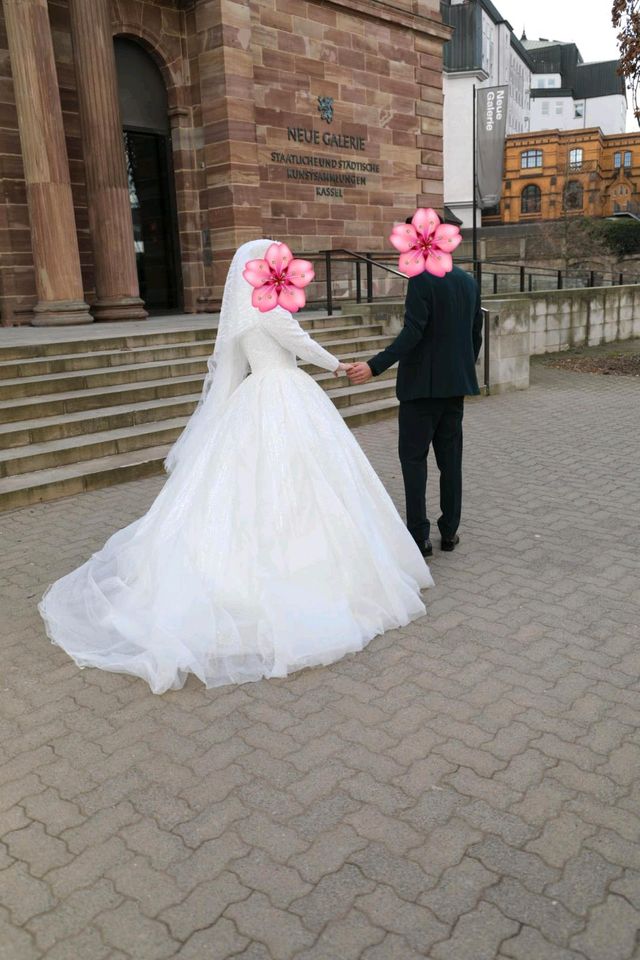 Hochzeitskleid Brautkleid Hijab Gelinlik in Kassel