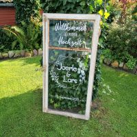 Personalisiertes Fenster zur Hochzeit Schleswig-Holstein - Bliestorf Vorschau