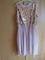 H&M Kleid Partykleid Pailletten Tüll altrosa Gr. 152 wie neu Thüringen - Bad Berka Vorschau