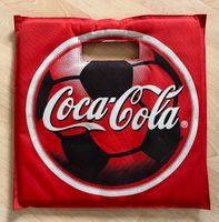 Coca Cola Sitzkissen - unterwegs - Fußball Bayern - Siegenburg Vorschau