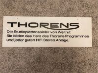 THORENS Werbeschild 70er Jahre Sehr Rar ! Top! Nordrhein-Westfalen - Tönisvorst Vorschau