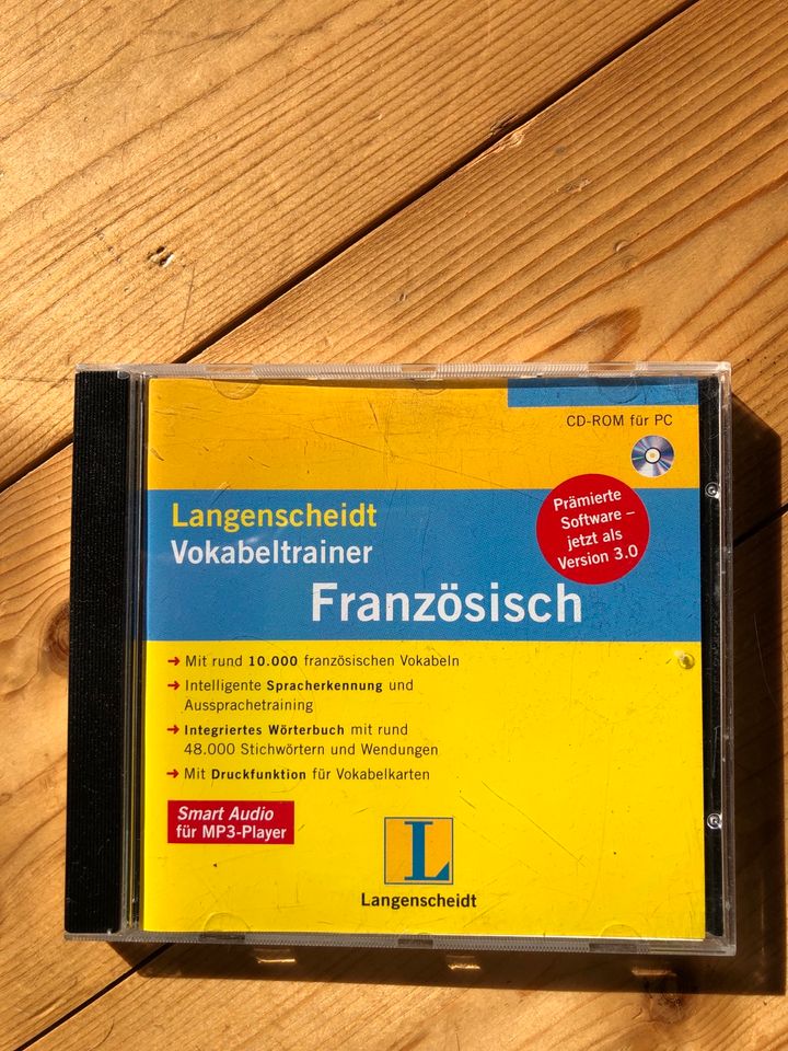 Vokabeltrainer Langenscheidt Französisch CDROM in München