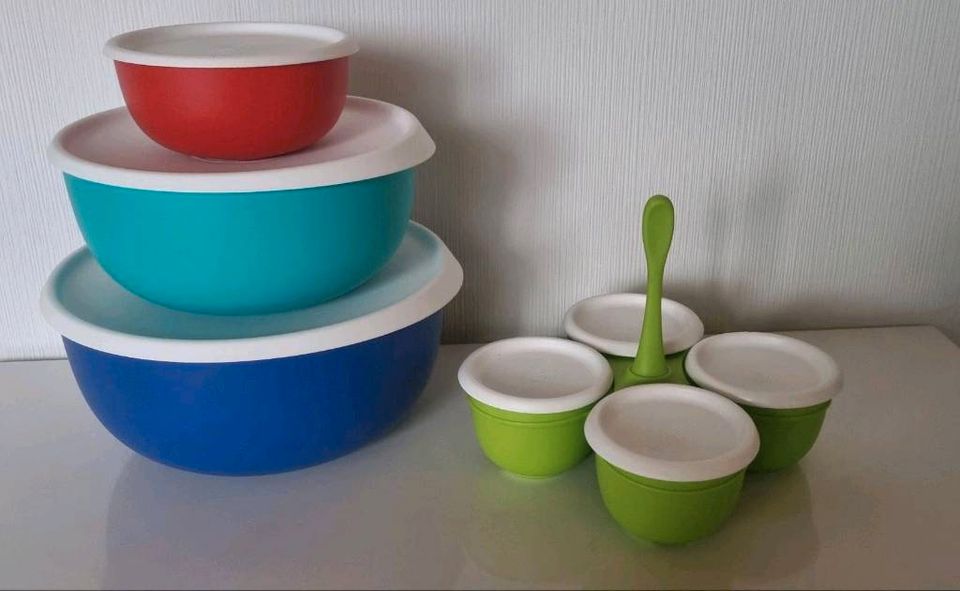 Tupperware Ergonomica Set inkl. Snackkarusell NEU! in Rheinau