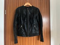 Jacke - Lederjacke - Manguun - schwarz - Lederlook - Gr. 38 Nordrhein-Westfalen - Mechernich Vorschau