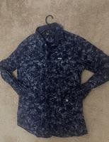 Hemd bluse Business-Hemd geblümt gemustert Marienblau Sommer Hemd Dortmund - Innenstadt-Ost Vorschau