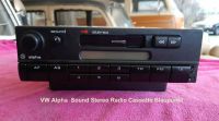 VW Alpha  Sound Stereo Radio Cassette Blaupunkt Köln - Porz Vorschau