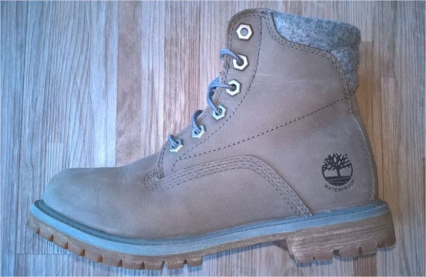 TIMBERLAND "Waterville" Schnürboots Boots Schuhe - 37 - grau in Neuss