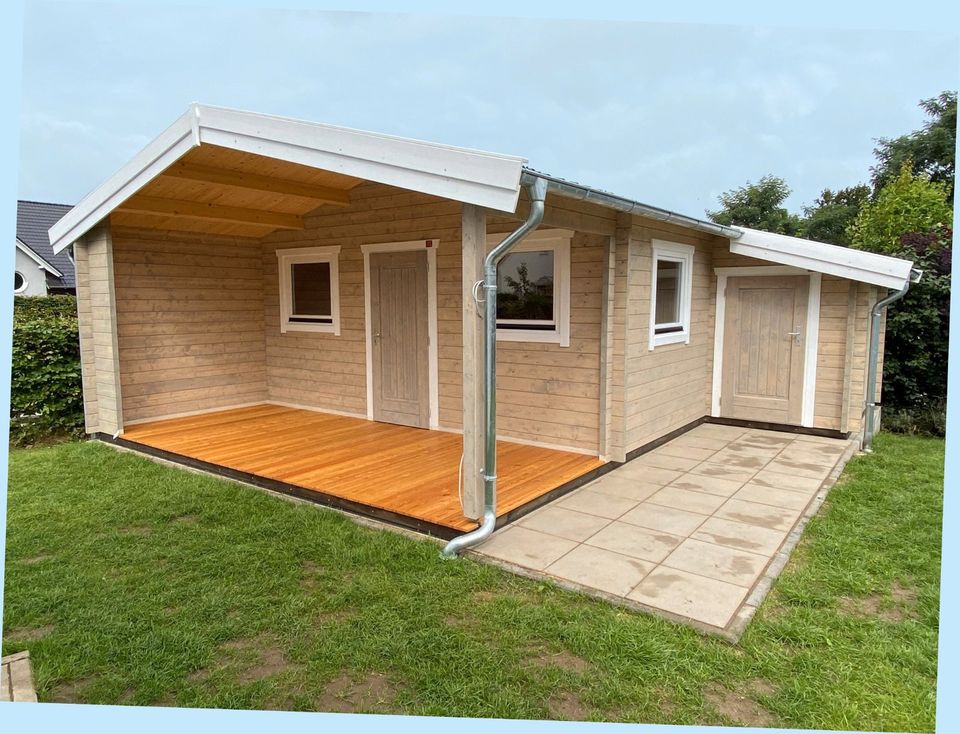 Carport Leimholz BSH Doppelcarport Gartenhaus Terrassendach in Löhne