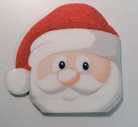 13) Zellstoff Servietten  - Deko - Weihnachten-Nikolaus Nordrhein-Westfalen - Niederkassel Vorschau