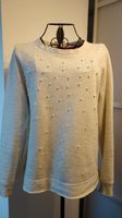 STREET ONE Damen Sweatshirt Gr. 36 beige Perlen *TOP* Pullover Bayern - Döhlau Vorschau