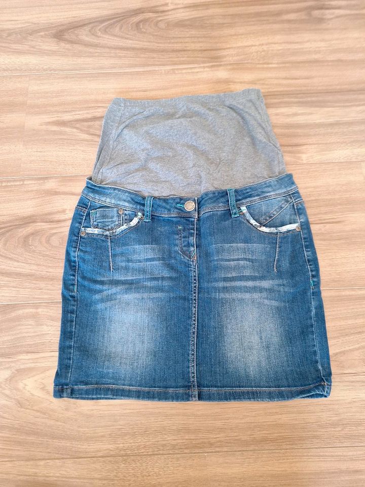 Jeans Rock Umstandsmode in Größe 38, Zustand wie neu in Elsfleth