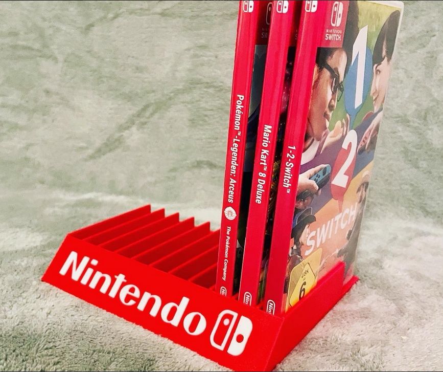 Nintendo Switch Vitrinenschuber - Spieleständer für 11 Spiele in Herten