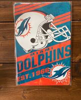 Miami Dolphins NFL Blechschild Aachen - Aachen-Mitte Vorschau