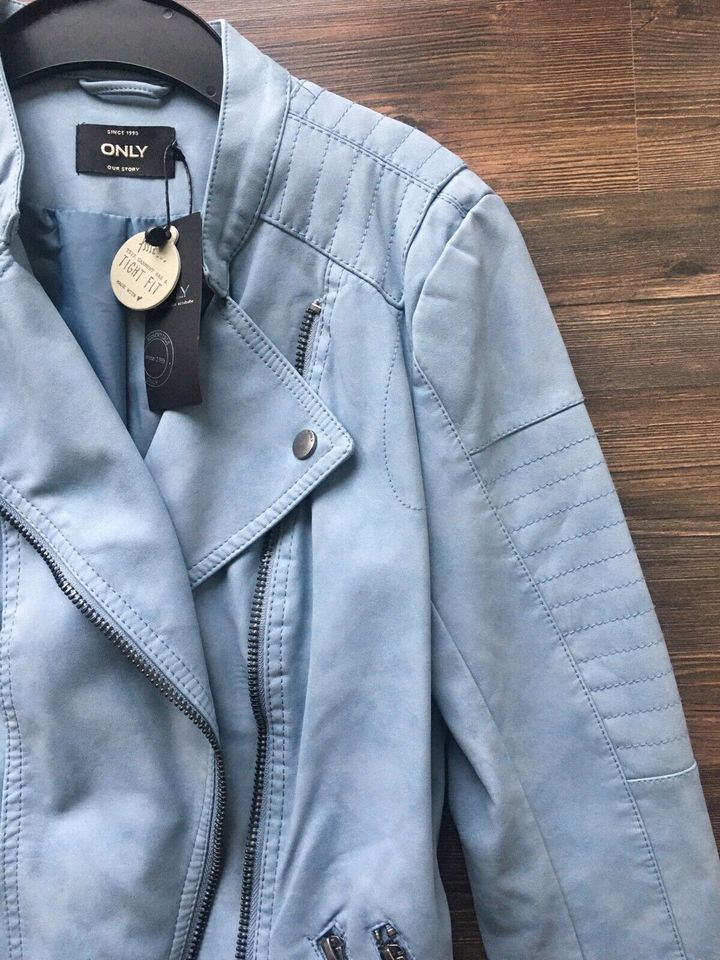 NEU! Lederjacke Only blau himmelblau XS 34 in Nordrhein-Westfalen - Marl |  eBay Kleinanzeigen ist jetzt Kleinanzeigen