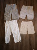 H&M Hosen Gr. 34 beige 3x, weiß 1x Cargo kurz Neuwertig Bayern - Oberaurach Vorschau