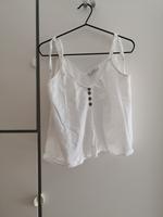 Top Shirt Mango weiß XS 34 Sommer Dresden - Neustadt Vorschau
