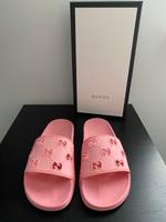 ** Gucci Pantoletten GG in Pink und in 39 +Rechnung TopZustand ** Düsseldorf - Bilk Vorschau