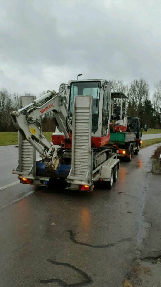 Zu mieten , vermiete , verleihe Minibagger in Aulendorf