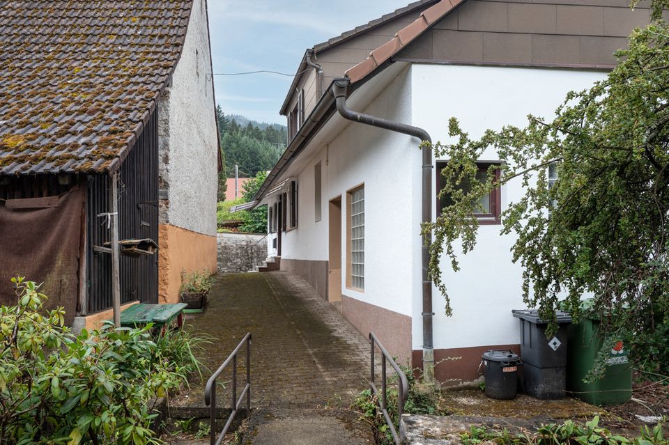 Einfamilienhaus mit Potenzial, riesigem Grundstück und Scheune in Badenweiler
