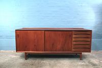 ◤ Sideboard Arne vodder sibast Teakholz Kommode Danish 60er Kleiderschrank anrichte Sideboard Teakholz Danish Design Dänisch 60er 70er Retro Schrank lowboard mid Century Sibast Modell OS29 Mitte - Tiergarten Vorschau