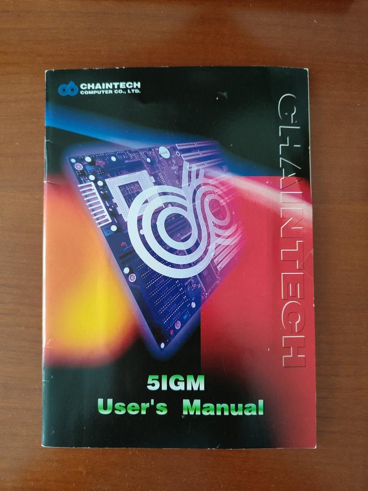 CHAINTECH 5IGM Bedienungsanleitung mit Floppy-Diskette Treiber in Berlin