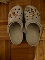 crocs 37 beige Hessen - Bad Vilbel Vorschau