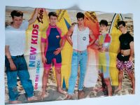 Nur 2 Euro New Kids on the Block Poster Plakat Bravo 90er Deko Thüringen - Klettbach Vorschau