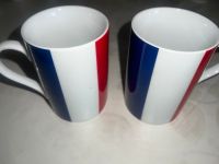 2 Tassen Kaffee Porzellan Souvenir Urlaub Frankreich Paris France Berlin - Tempelhof Vorschau
