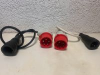 3 x Adapter Starkstrom 16A auf Schuko Stecker 220Volt Baden-Württemberg - Hockenheim Vorschau