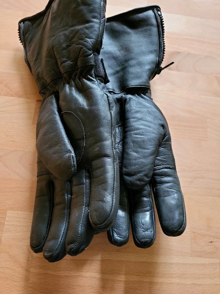 Motorrad Handschuhe gebr. Leder, Größe L in Hamburg