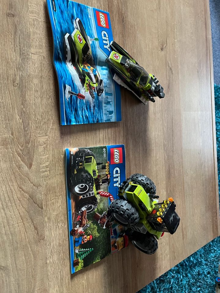 Lego Traktor und Boot in Neukieritzsch