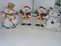 Weihnachtsdeko Schneemänner 2x Holz 12cm,2x Metall 11cm je Set 3€ Hessen - Langen (Hessen) Vorschau