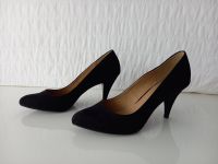 High Heels schwarz samt, Gr. 40 Bayern - Buckenhof Mittelfranken Vorschau