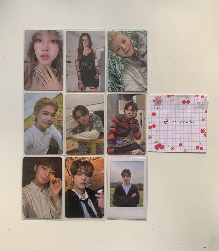 wtt/wts niki jake seungmin i.n sana gidle yuqi seventeen woozi in Meppen