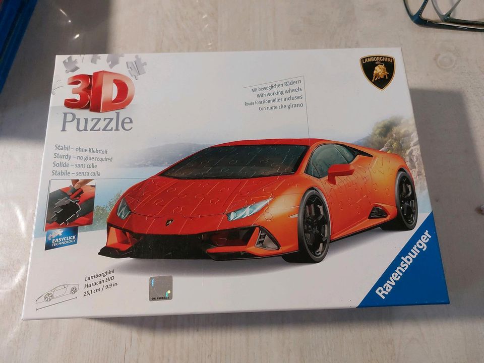 3D Puzzle Lamborghini in Siedenbollentin