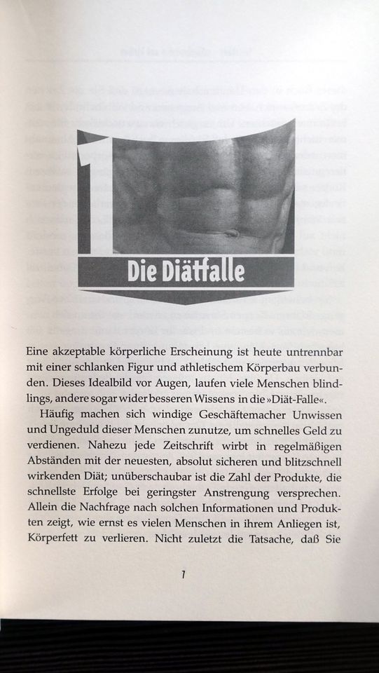 Buch Fettabbau Schlank werden bleiben von Volker Klein Novagenics in Neubrandenburg
