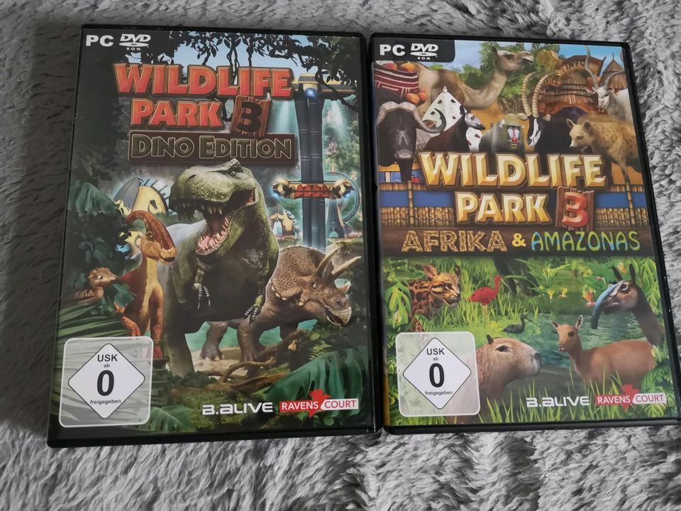 Wildlife Park 3 Dino Edition & Afrika und Amazonas PC in Iserlohn