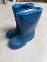 Wie neu! RomiKids Gummistiefel Gr  25 gefüttert  blau Hessen - Altenstadt Vorschau