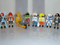 Playmobil Konvolut 6 Figuren Ärztin Bauarbeiter Rettungssanitäter Bayern - Augsburg Vorschau