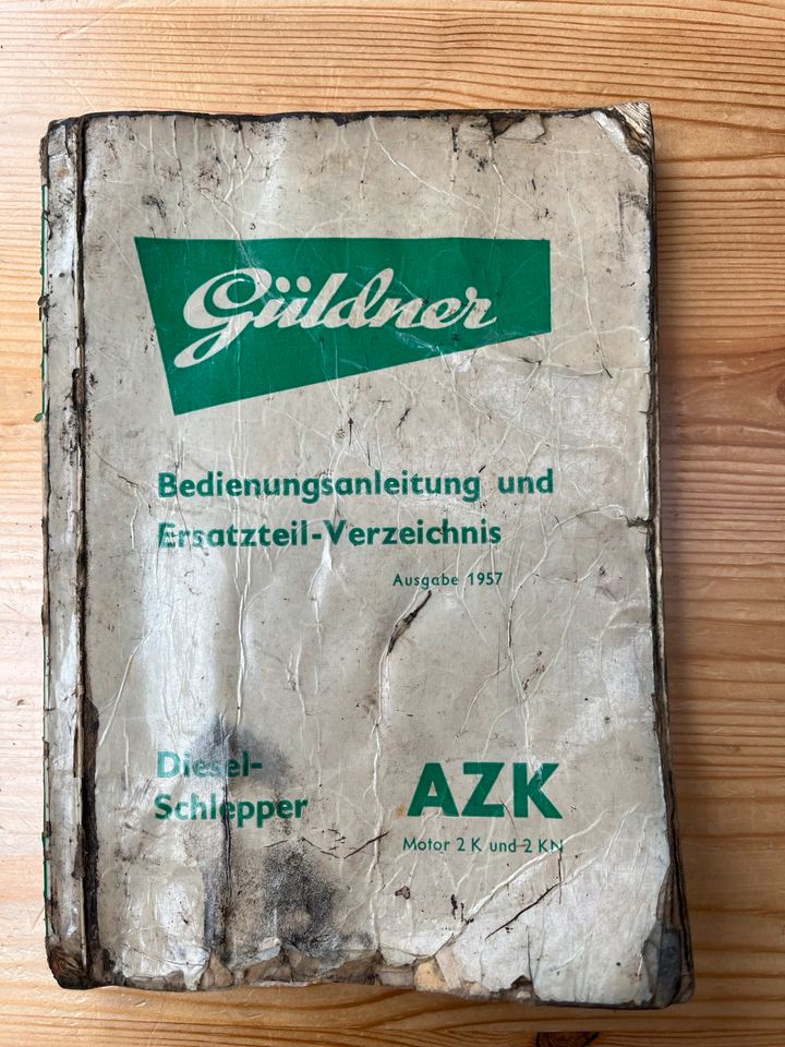 Güldner AZK mit Hydraulik und Mähwerk in Melsungen