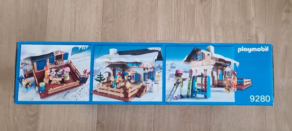 Playmobil 9280 Family Fun Skihütte, original verpackt in Mettmann
