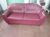 2 Sitzer Leder Couch Sachsen - Falkenstein/Vogtland Vorschau