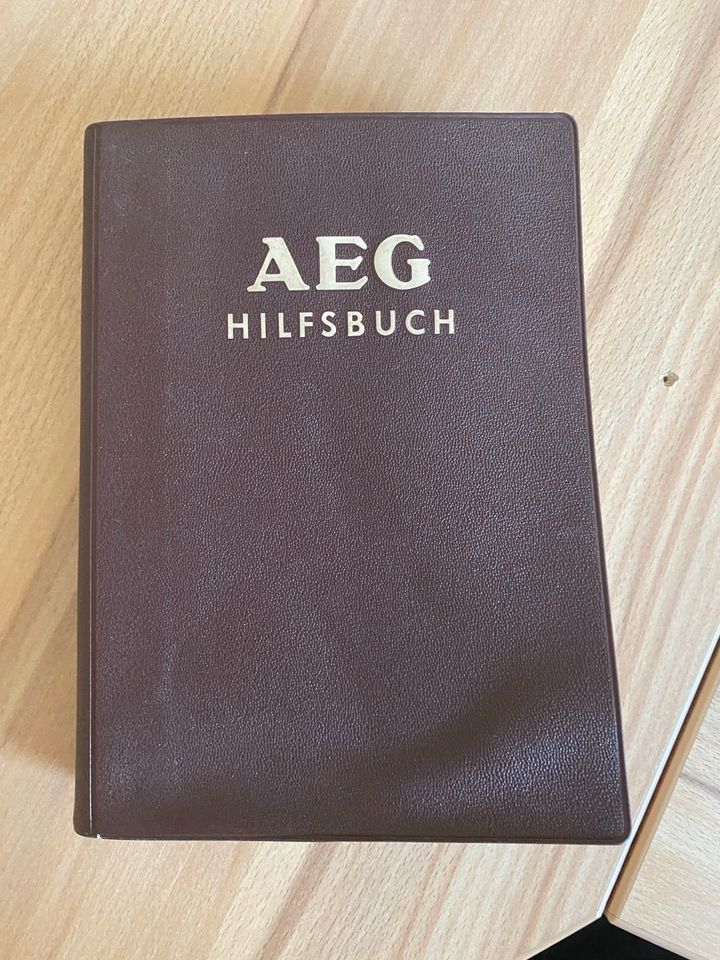 AEG Fachbuch für Elektrotechnik von 1956 in Garbsen