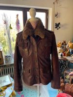 Oakwood Lederjacke mit Pelzfutter pelzgefüttert Kaninchen Baden-Württemberg - Crailsheim Vorschau